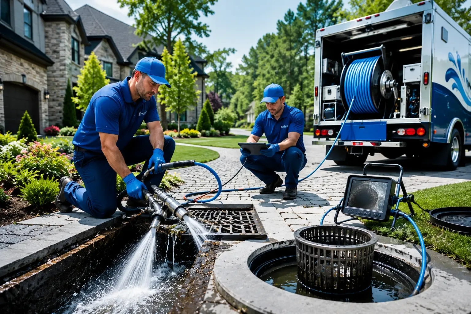 Local outdoor drain cleaning professionals in Wallington, NJ